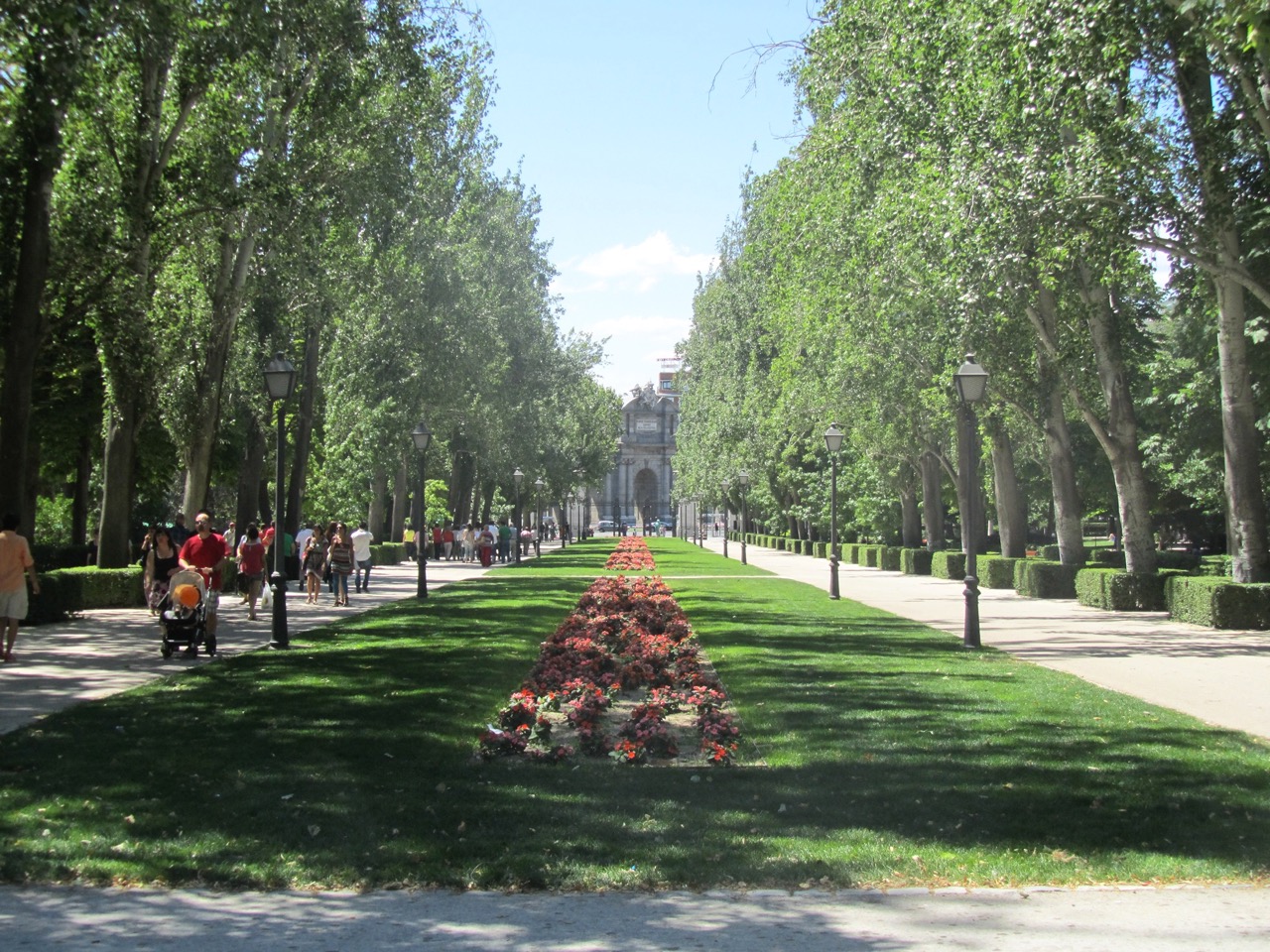 El Retiro conquistado por los extensores de horizontes personales.